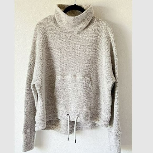 Sweaty Betty Restful Boucle Athleisure Sporty  Sweatshirt Lily White Size XXL - Picture 4 of 14